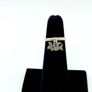 Vintage James Avery Sterling Silver 925 dangle ring